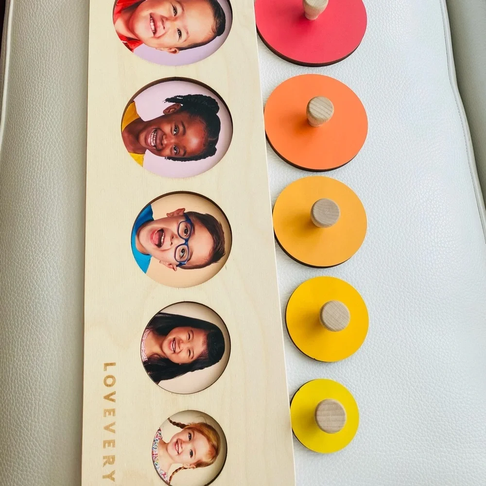 Lovevery Circle of Friends Puzzle From the Babbler Play Kit GUC